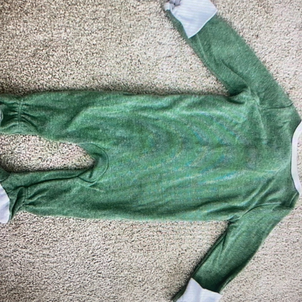 Solid color zipper baby jumpsuit - Picture 7 of 7